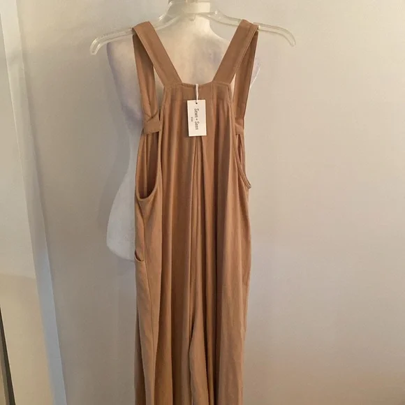 Seen + Seen island Goods NWT wide leg linen overalls - Picture 6 of 10